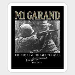 World War 2 Weapon M1 Garand Rifle Sticker